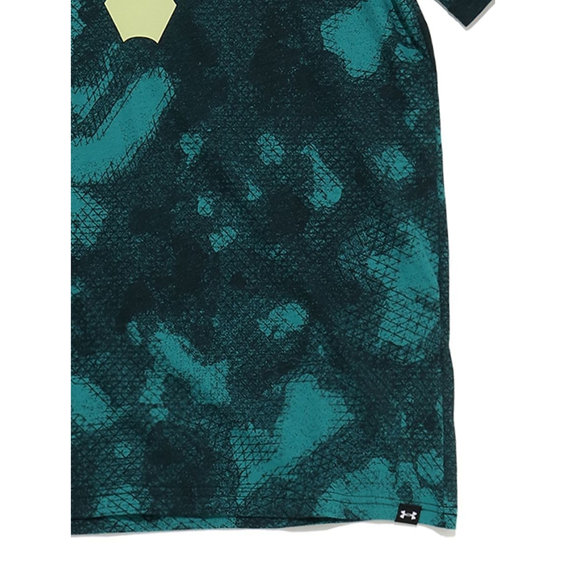 UA PROJECT ROCK LOGO ALLOVER PRINT SS