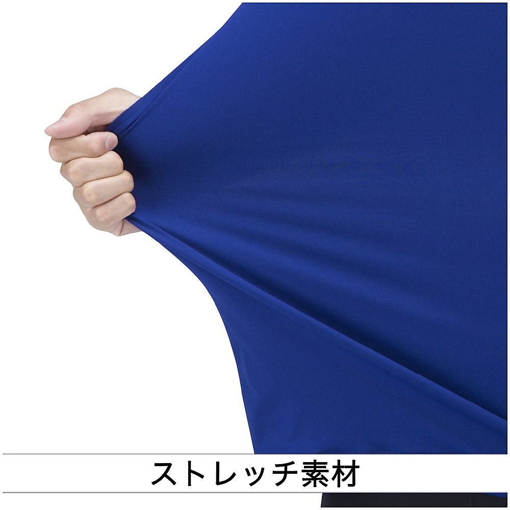 ローネック・半袖