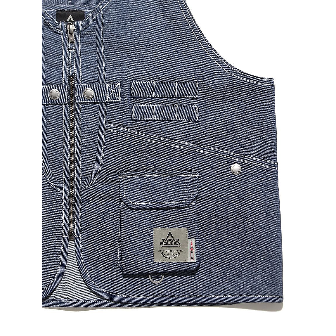 ジュニア ファイアシールド マルチベスト（デニム）