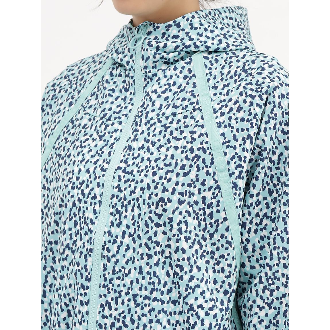 総柄グラフィックウィンドジャケット(裏メッシュ付き)