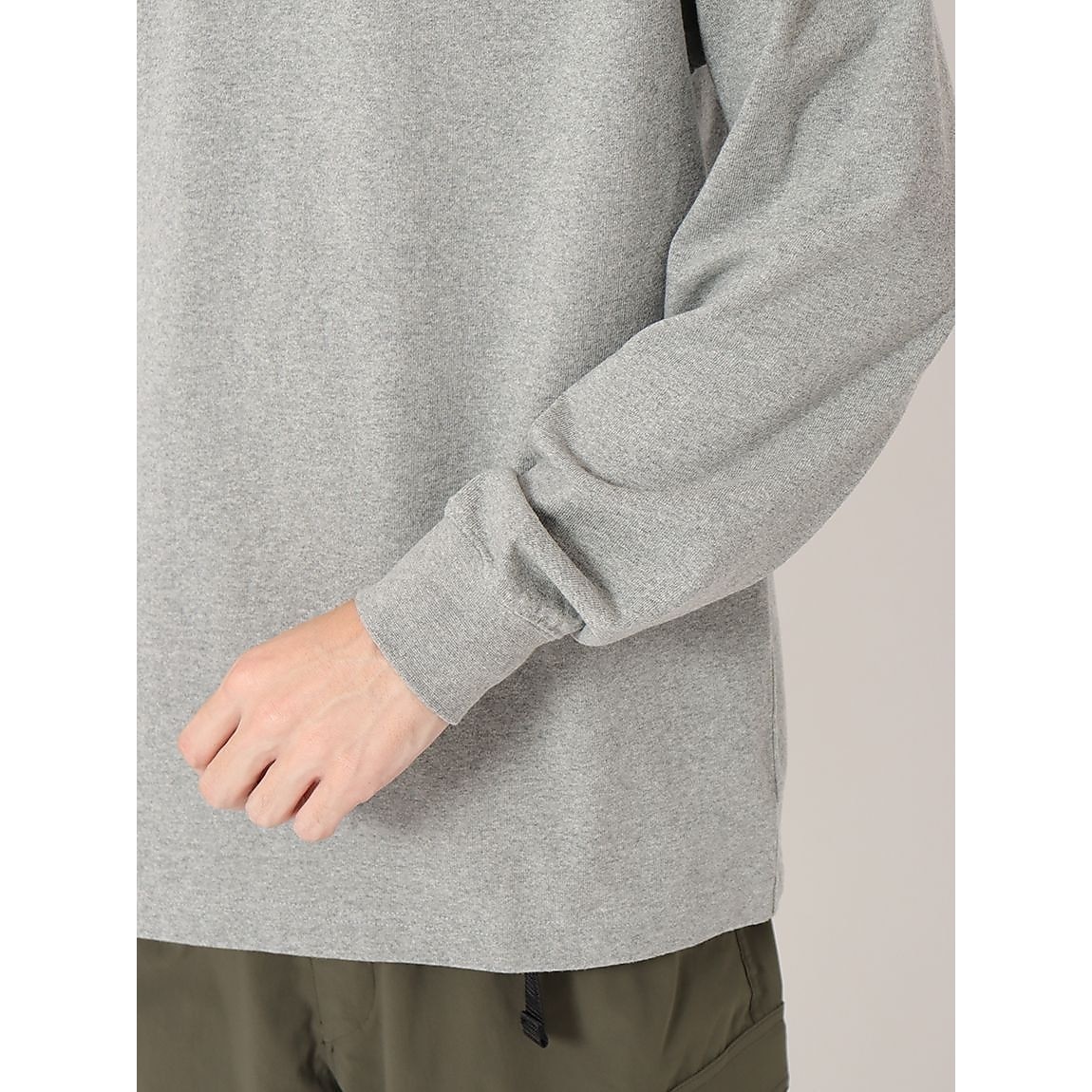 L/S Nuptse Cotton Tee (ロングスリーブヌプシコットンティー)