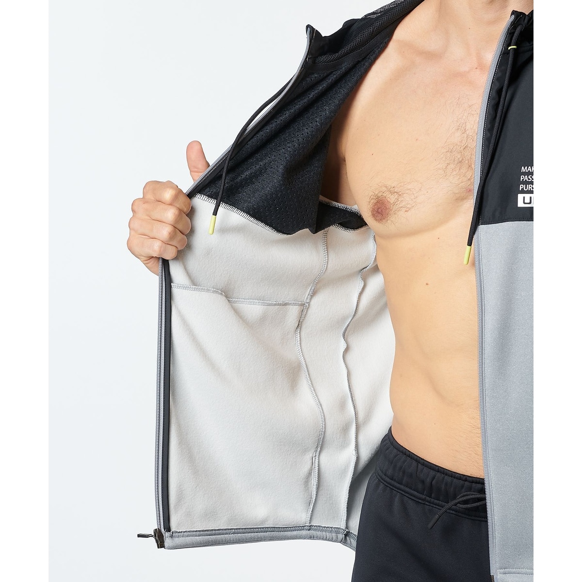 UA ARMOUR FLEECE MAX FZ HD