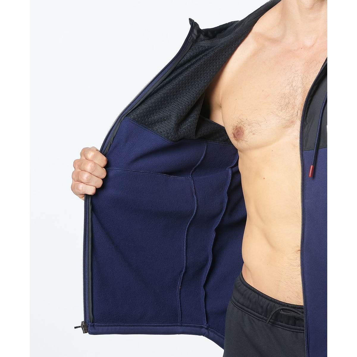 UA ARMOUR FLEECE MAX FZ HD