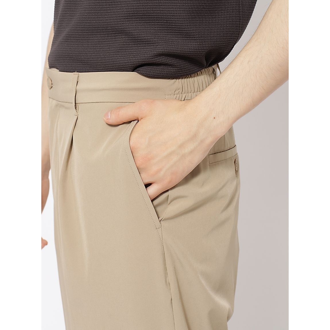 ソフトライトテックス テーパードパンツ MENS