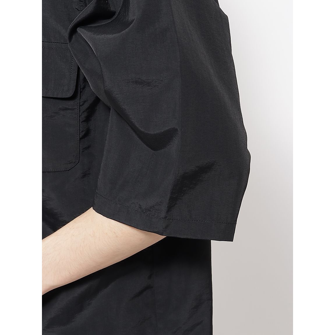 タスランナイロン オーバーサイズシャツ MENS