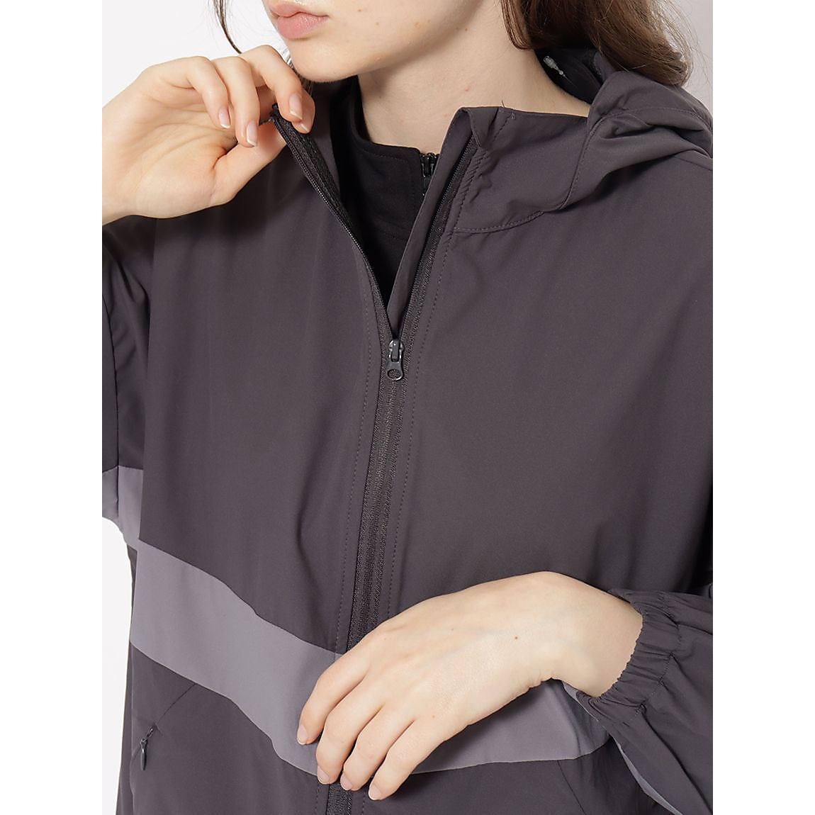 ジャストライトテックス ジップフーディジャケット LADIES