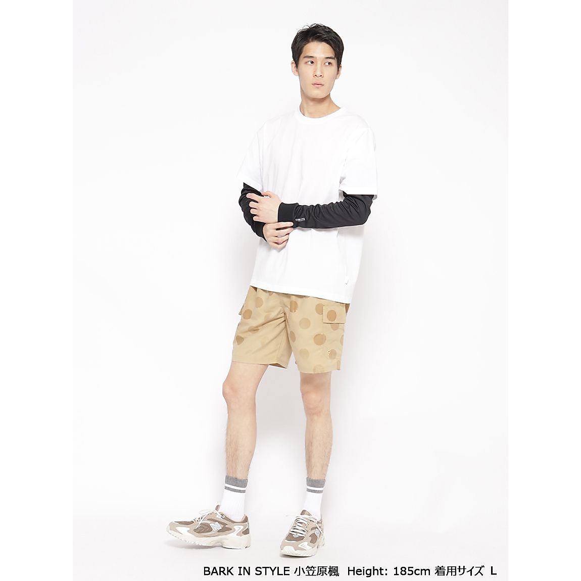 「暑い日のスタンダード。」クーリングアームカバーリブ付