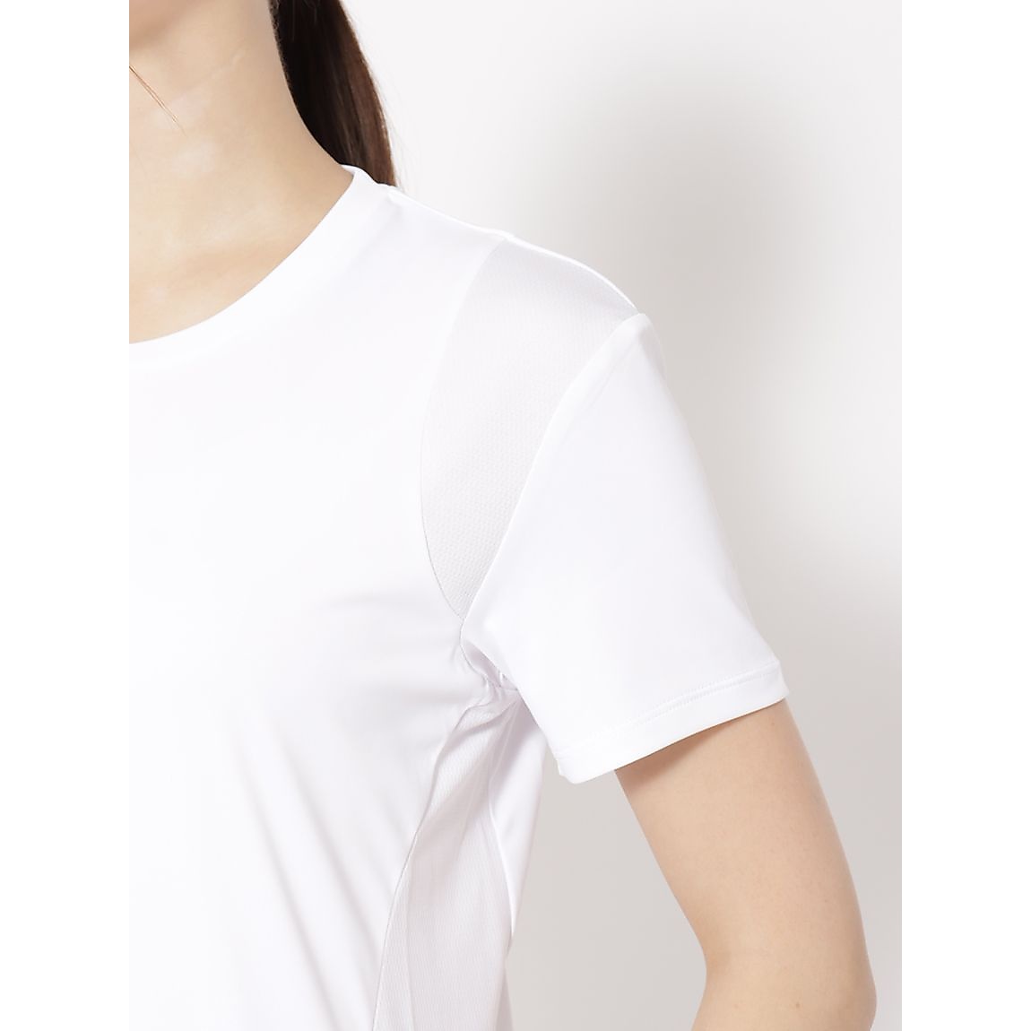 for RUN  軽量ドライスムース クルーネックTシャツ LADIES