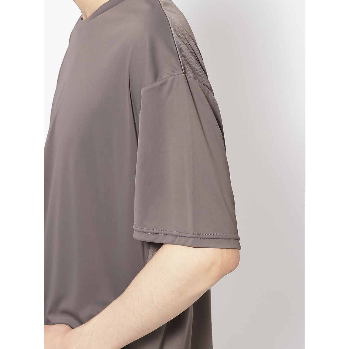 for RUN  軽量ドライスムース オーバーサイズTシャツ MENS