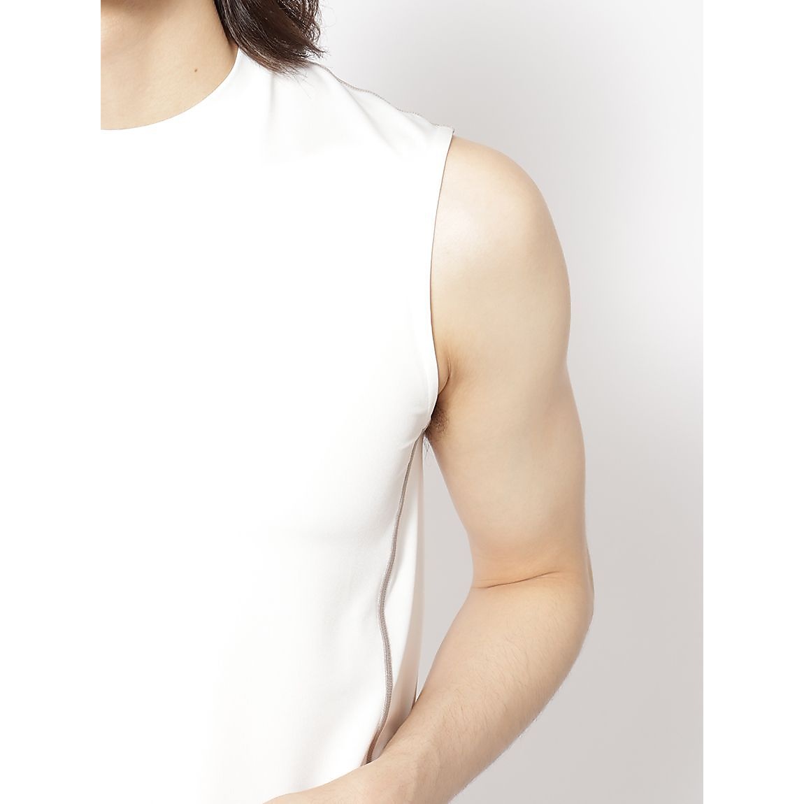 ソフトコンプレッション ノースリーブTシャツ MENS