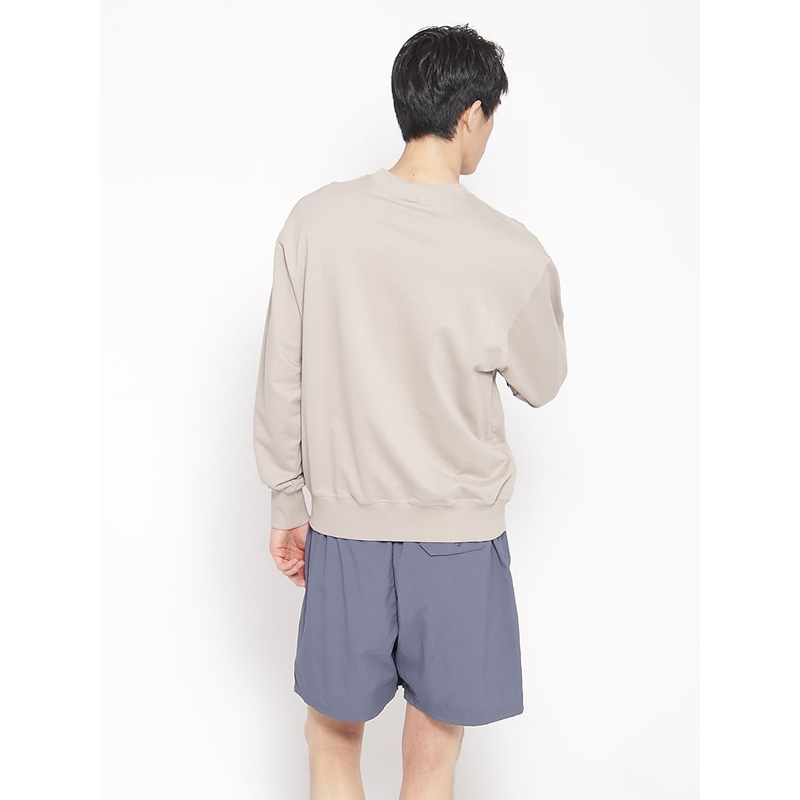 コットンミニ裏毛 クルーネック MENS