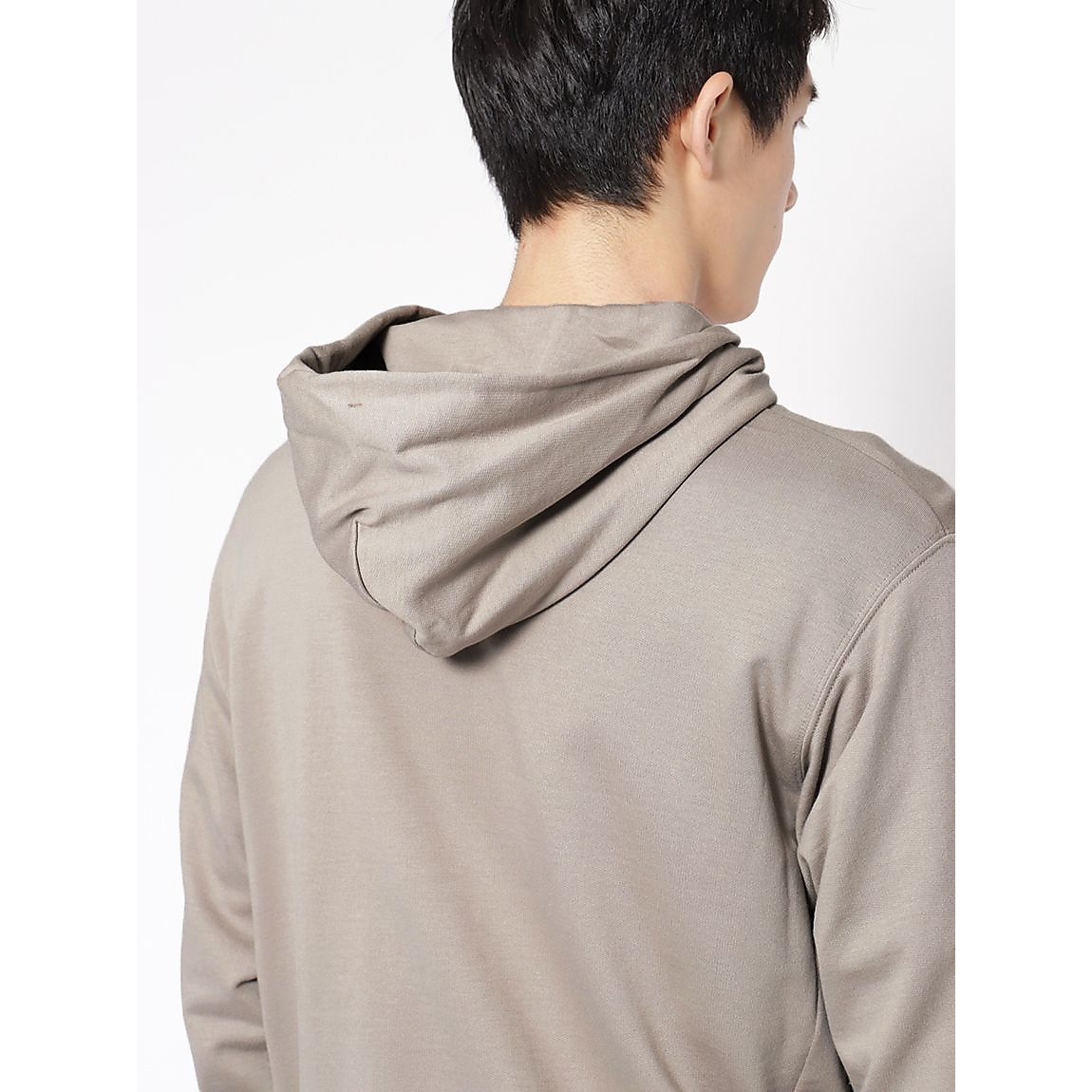 コットンミニ裏毛 ジップフーディ MENS