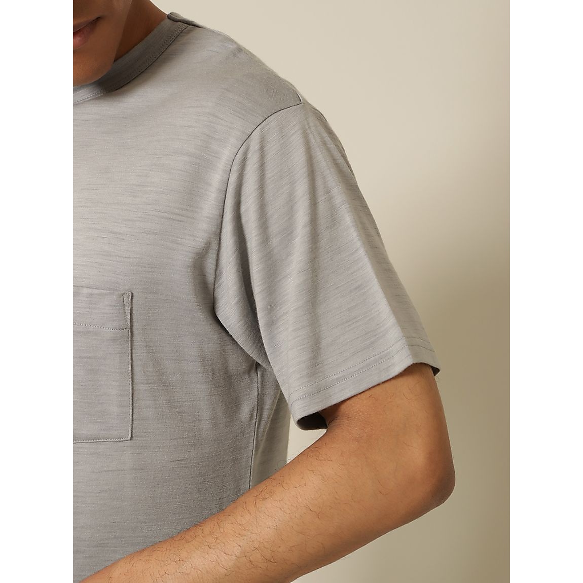 メリノウール レギュラーポケットTシャツ MENS