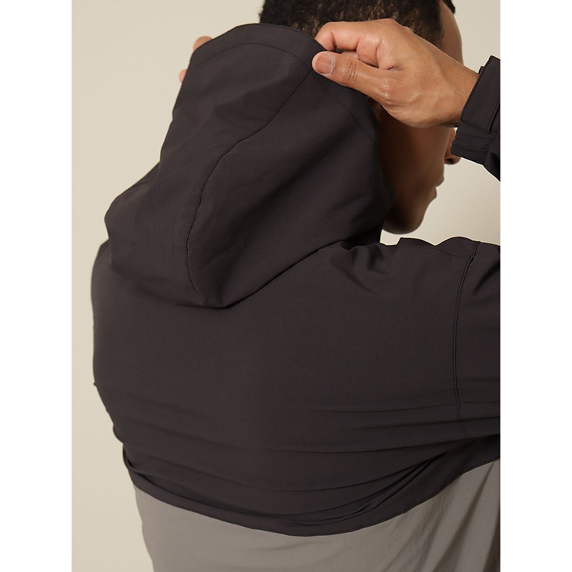 リサイクル裏ドビーナイロン フルジップフーディ UNISEX