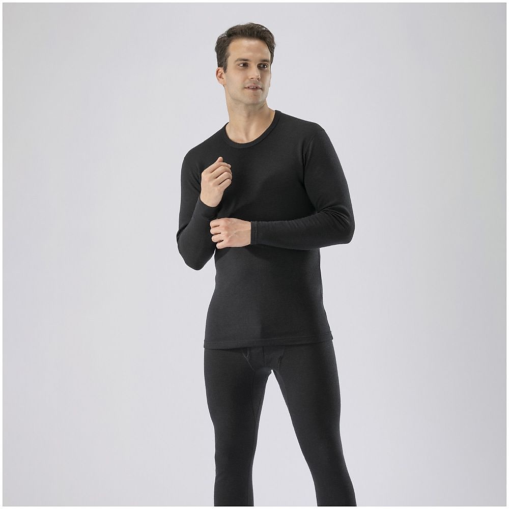 ブレスサーモアンダー　ウール極寒クルー