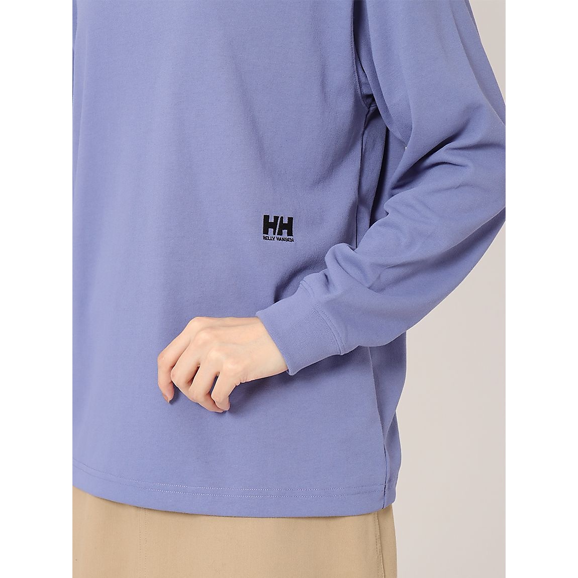 L/S One Point Tee (ロングスリーブ ワンポイントティー)