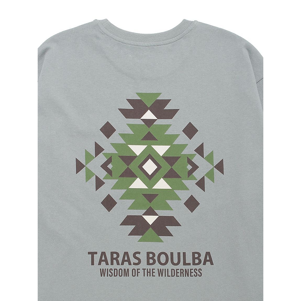 ヘビーコットンロングＴシャツ（幾何学）