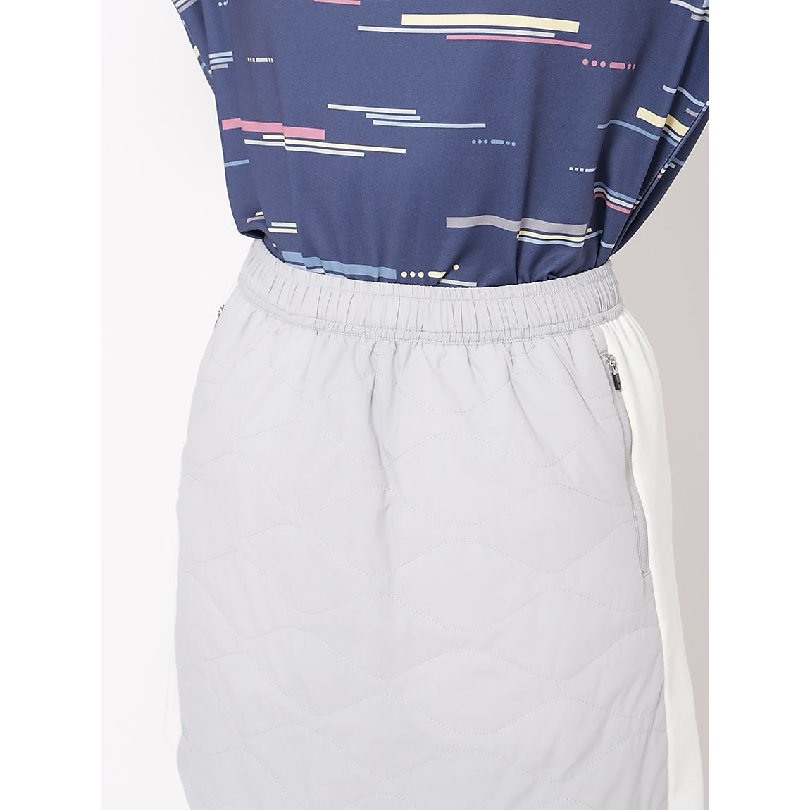 HYBRID 中綿/ジャージ ミニスカートLADIES