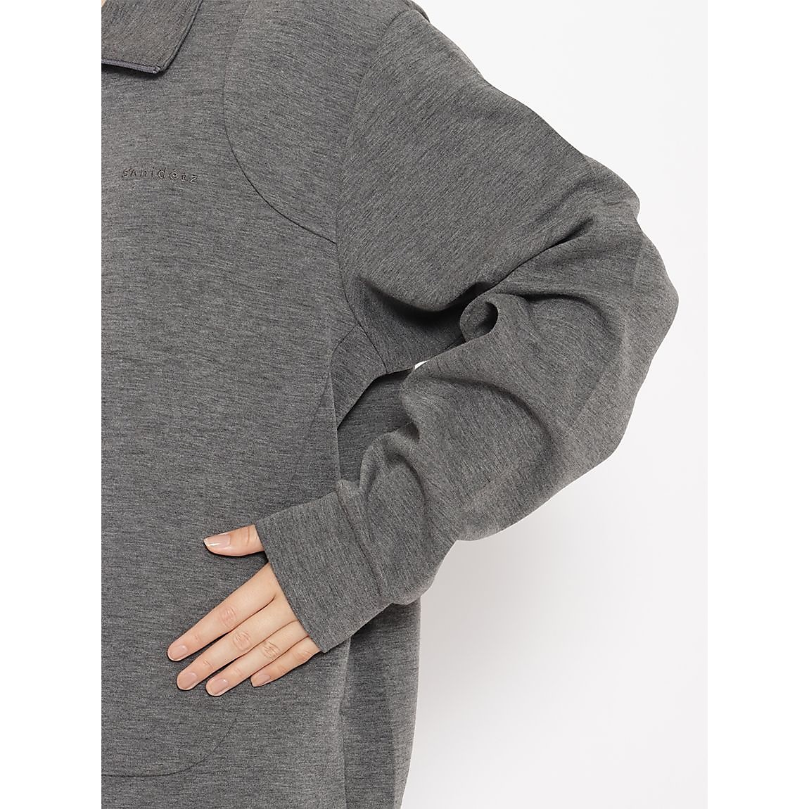 テックスウェット ハーフジップ長袖 UNISEX