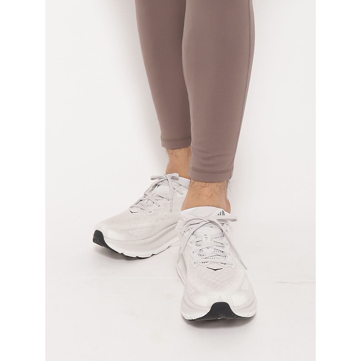 for RUN ウォームベア ウエストロゴロングタイツ MENS