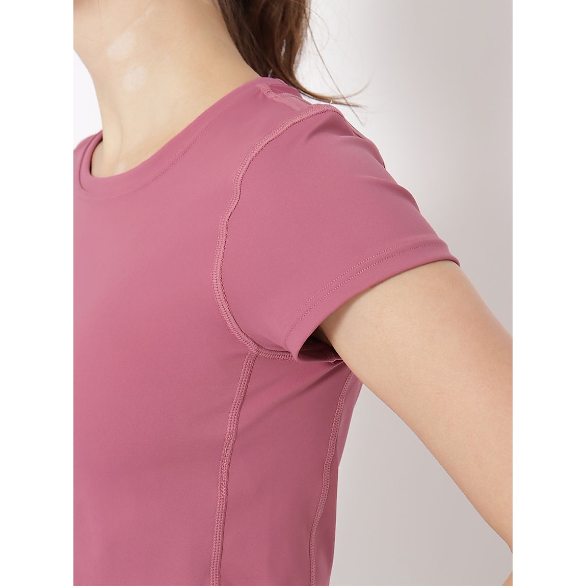 FOR FITNESS NYジャージ メッシュTシャツ LADIES