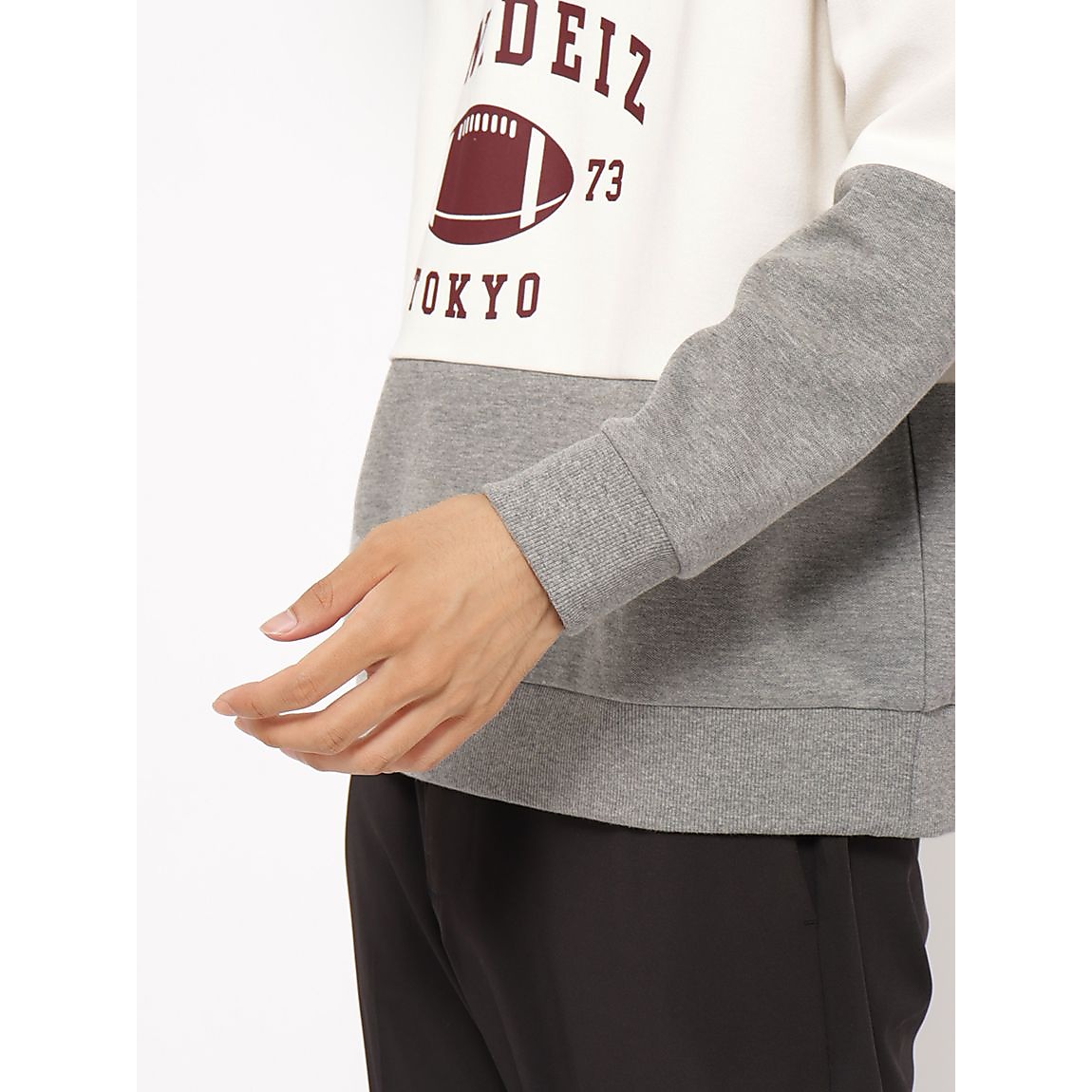 ENJOY IT RUGBY ハーフジップスウェット UNISEX