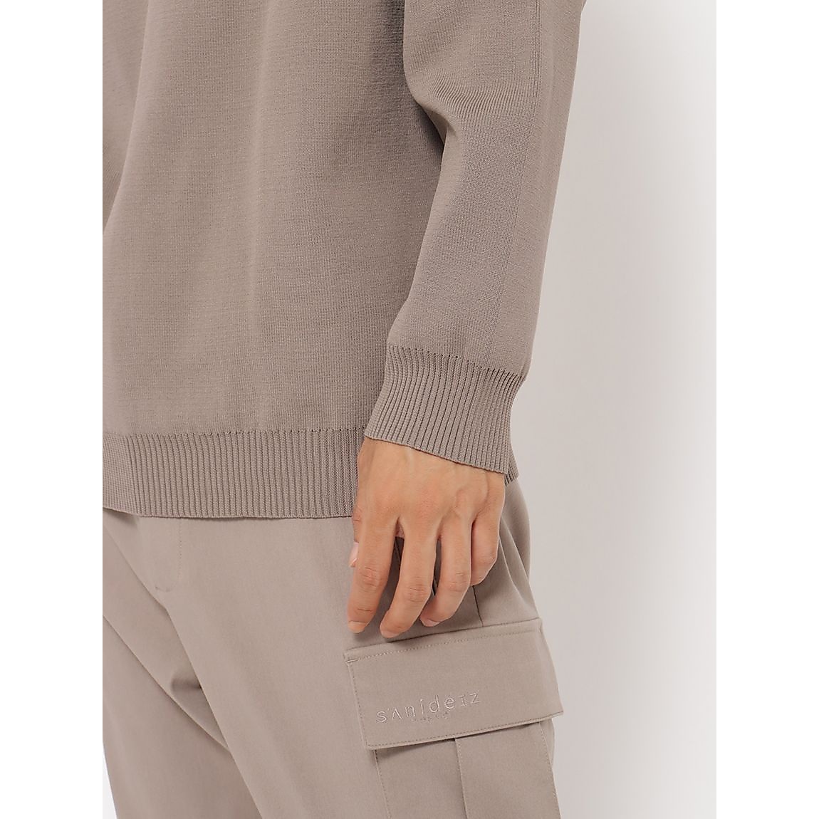 アクティブニットシリーズ ラインモックネック MENS