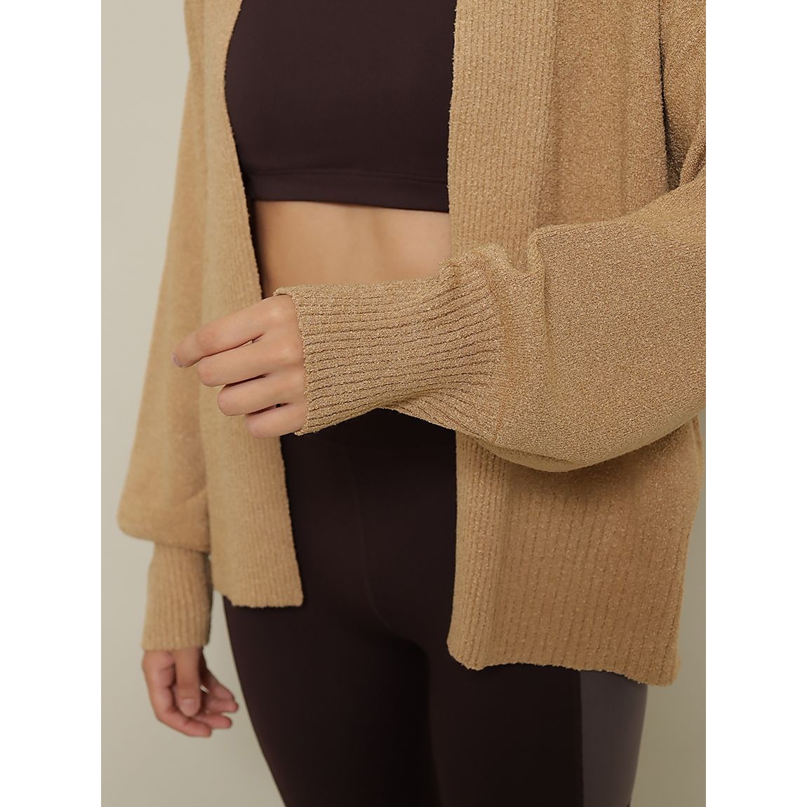 ニットブークレ リラクシングカーディガン