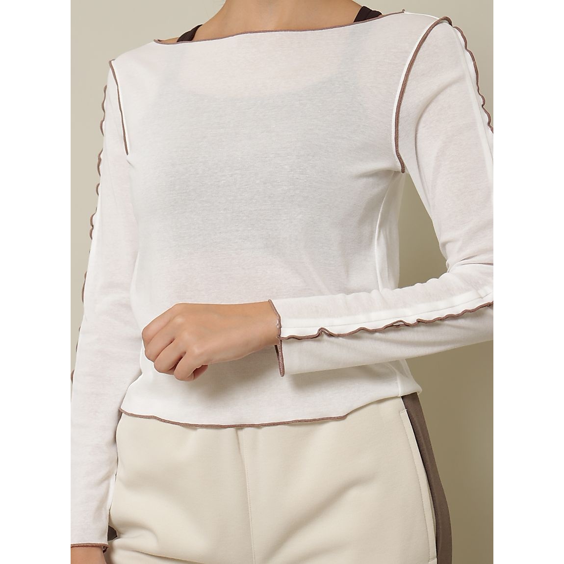 フィンリーフライス クルーネックプルオーバー