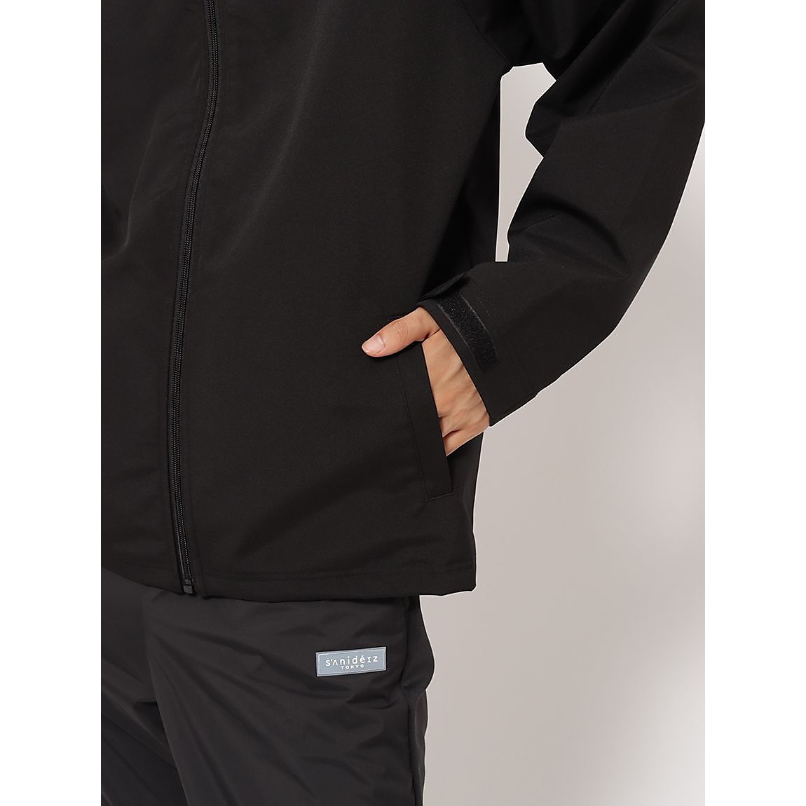 トリコットボンディング防風フーディジャケット UNISEX