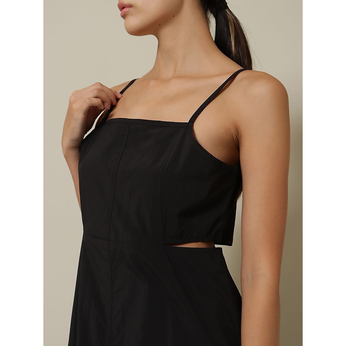 ナイロンワッシャー キャミワンピース