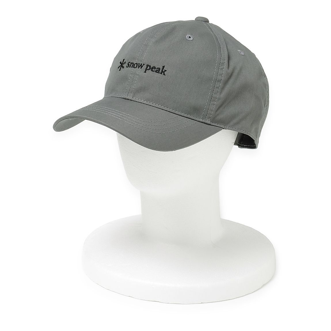 SNOW PEAK LOGO CAP 1 GREY