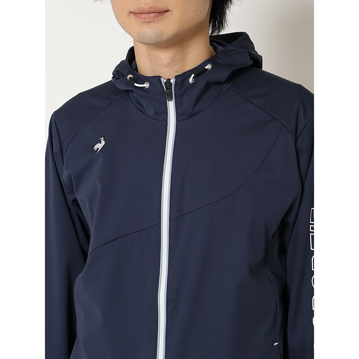 【ストレッチフォーサー】フード付きカットソー