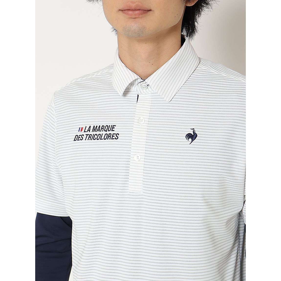 インナー付き半袖シャツ