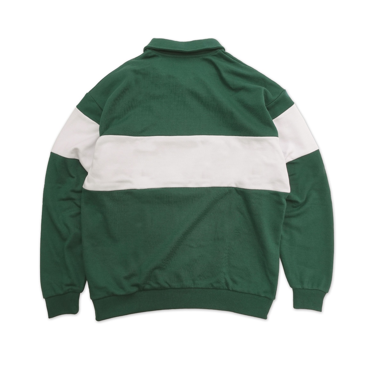 DH NORTH SHORE ハーフジップスウェット