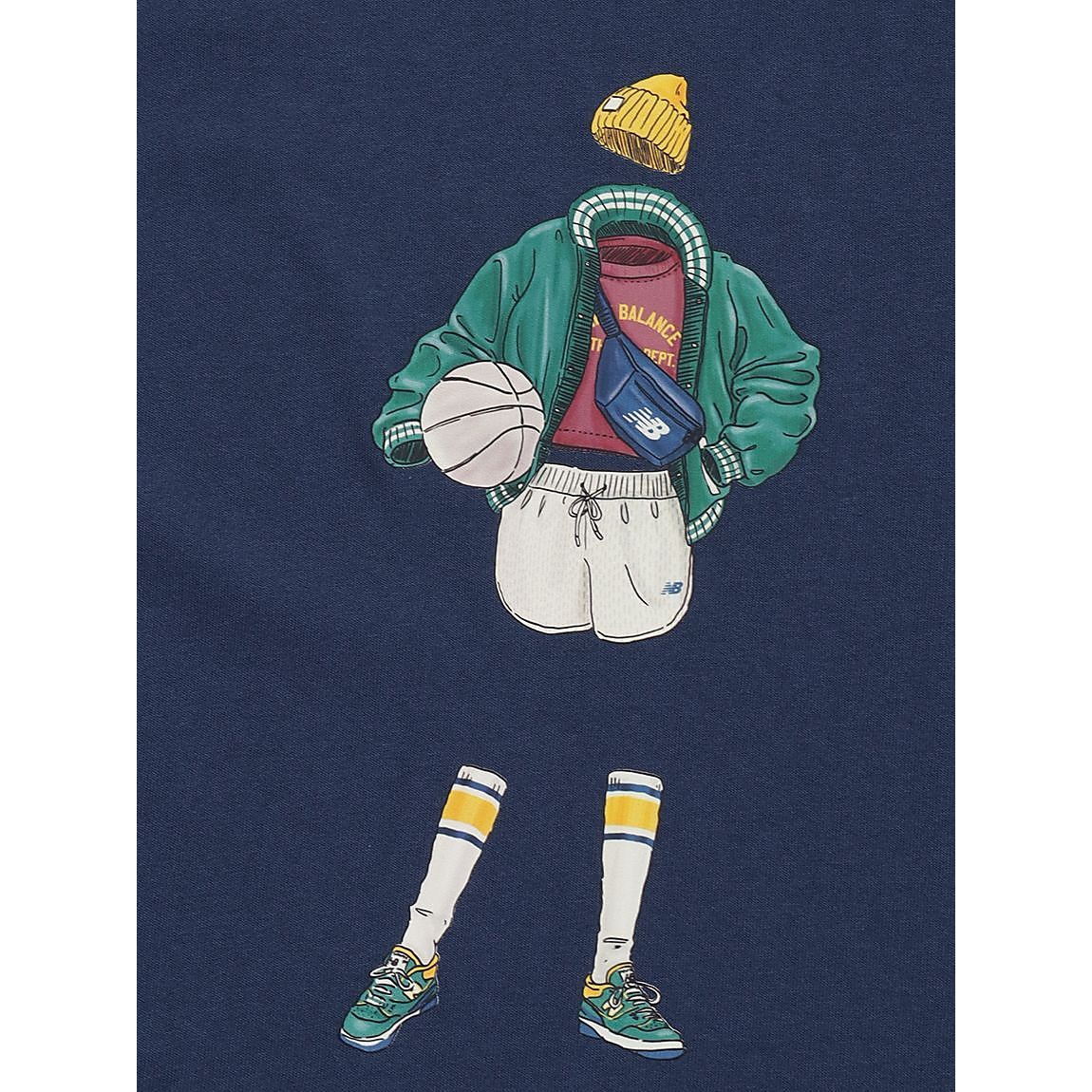 Athletics Basketball Style リラックス ショートスリーブTシャツ