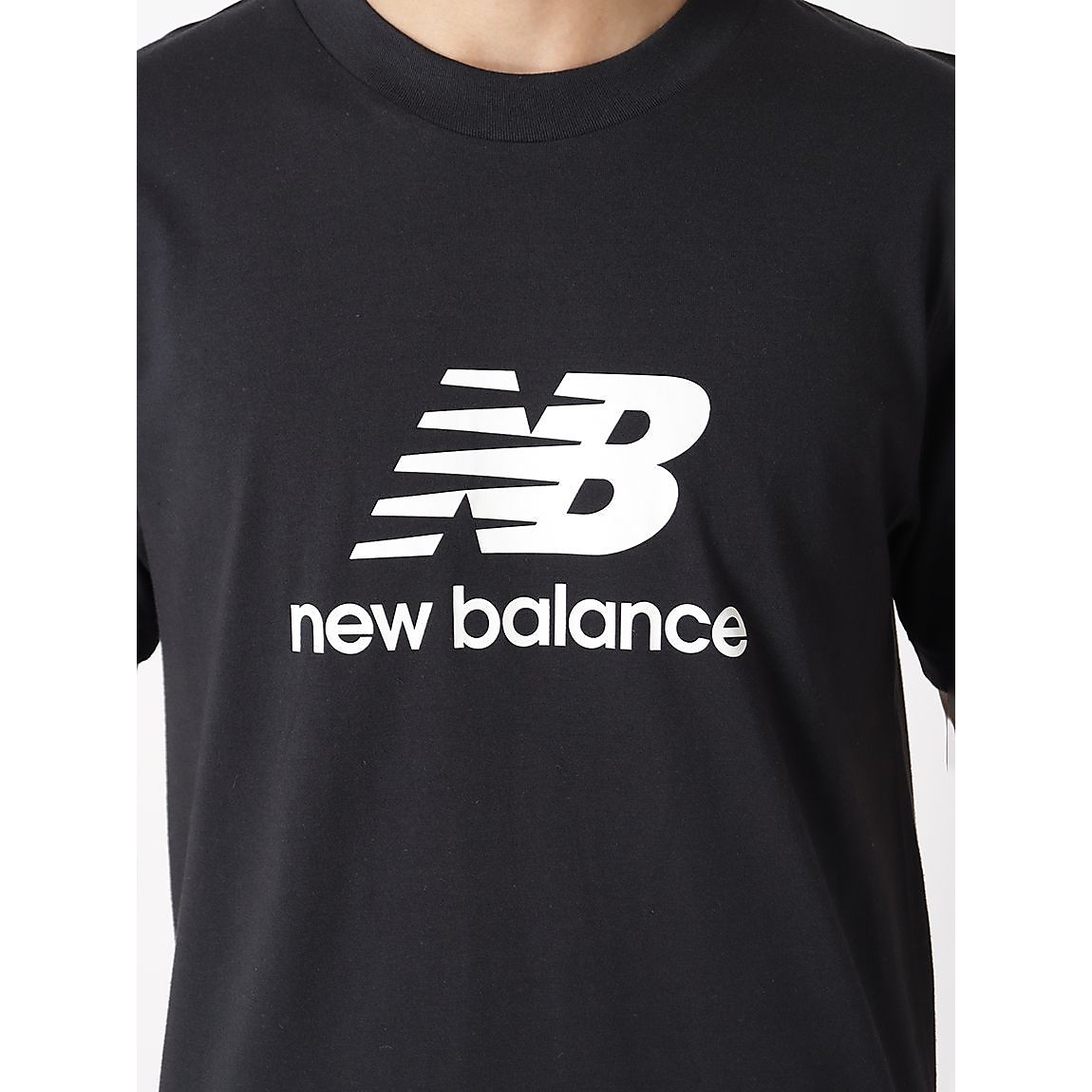 New Balance Stacked Logo ショートスリーブTシャツ