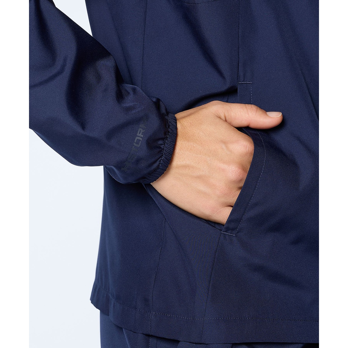 UA WORDMARK WOVEN FULL ZIP HOODIE