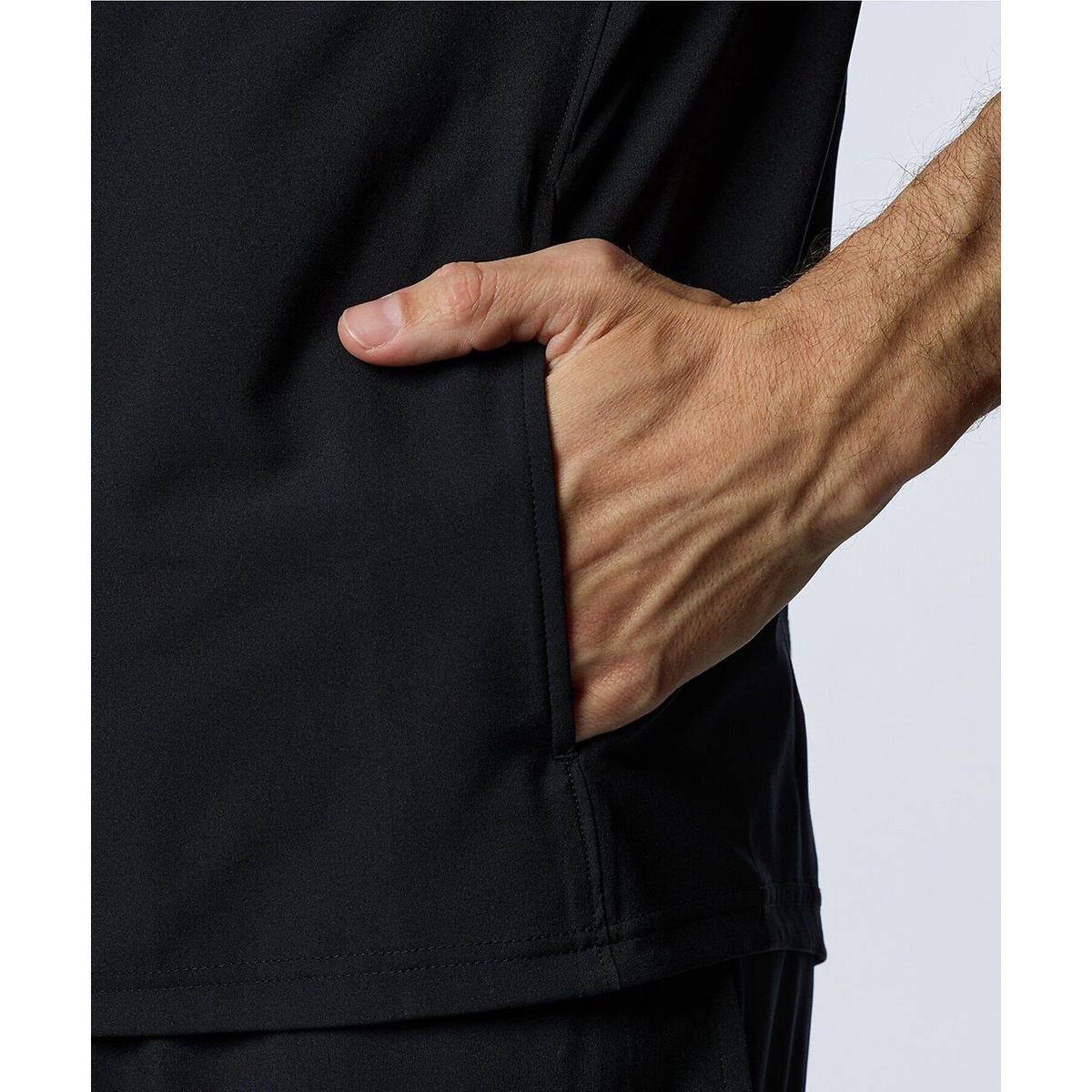 UA FRESH WOVEN SS FZ