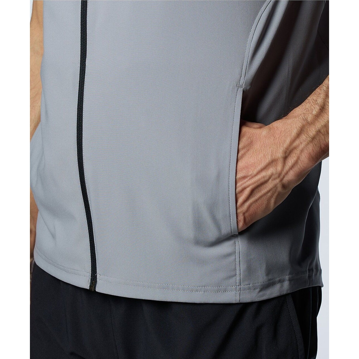 UA FRESH WOVEN SS FZ