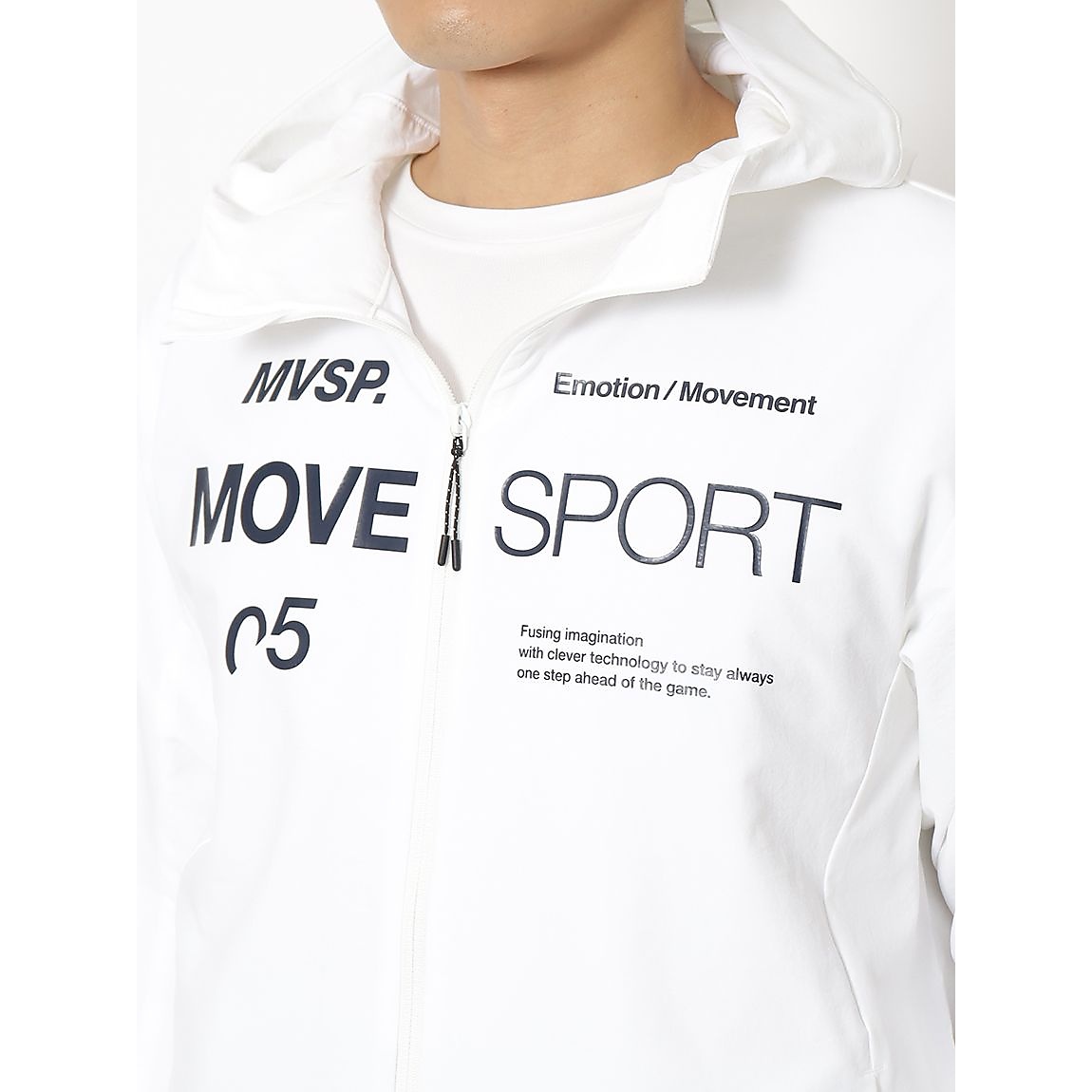 AIRY TRANSFER スパンライク オーセンティックロゴ フルジップフーディー