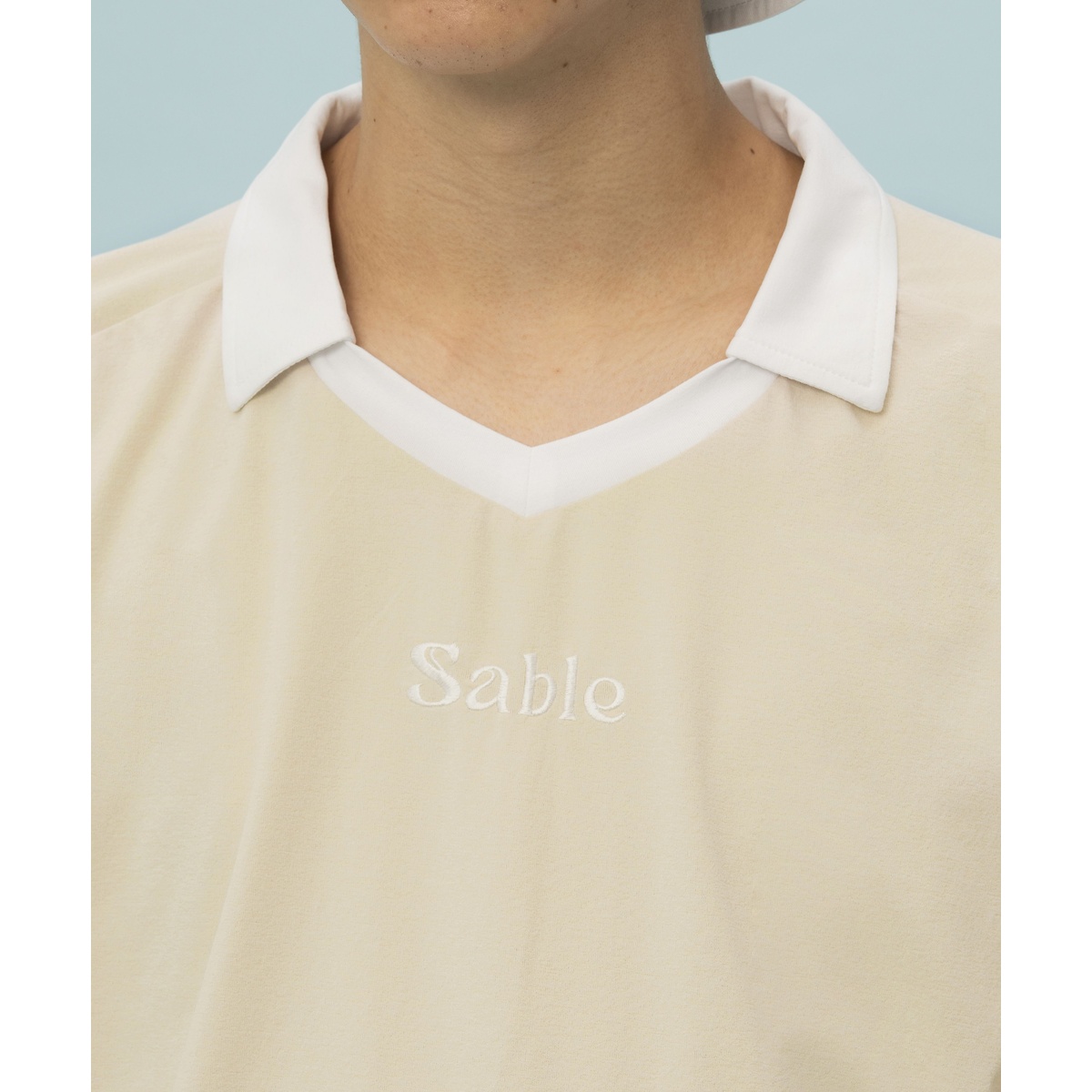 サッカー衿シャツ(Aile forme)