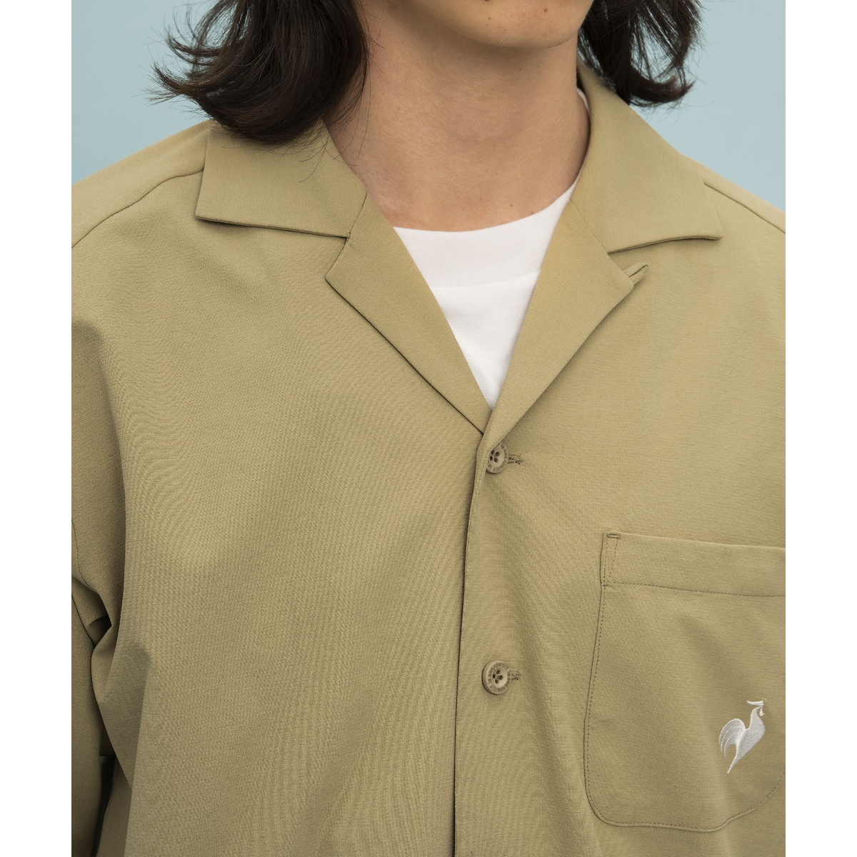 LCS Plume 開襟シャツ(Aile forme)