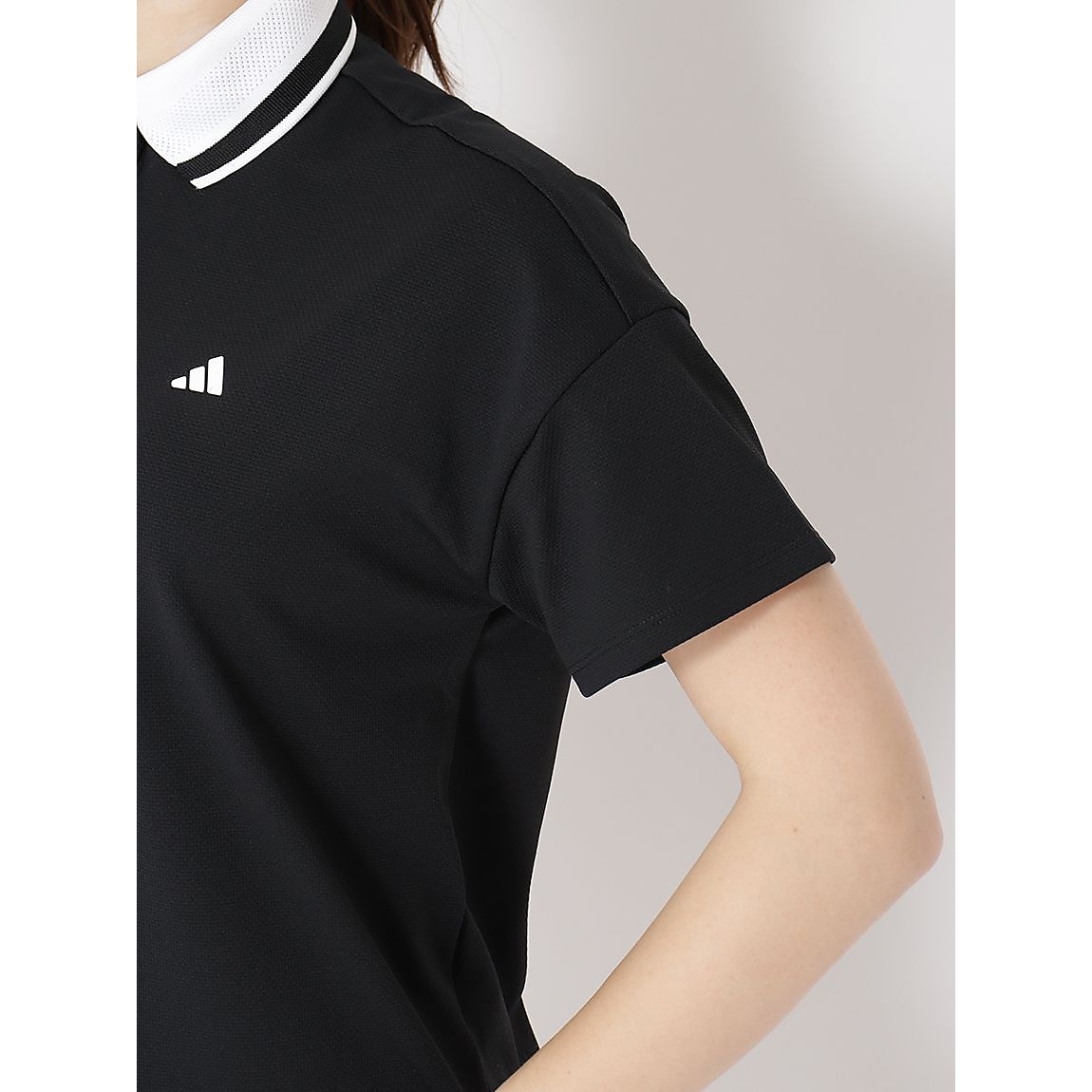 ボックスシルエット ミニピケポロ