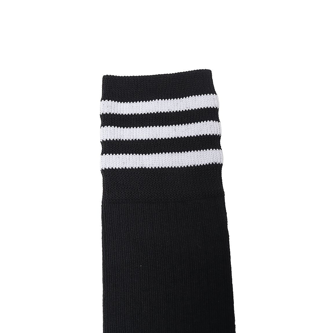 ニーハイスリーストライプクッションソックス
