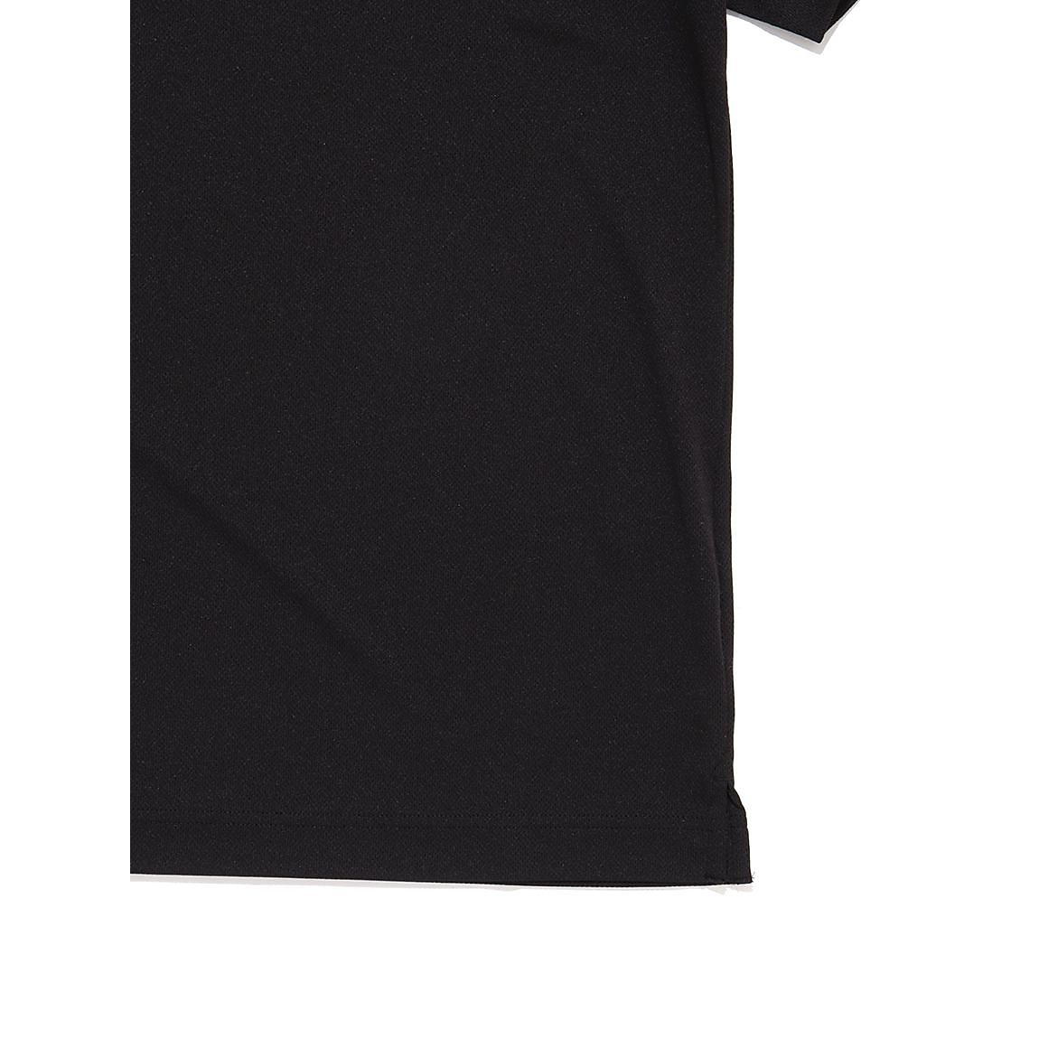 半袖モックネックシャツ