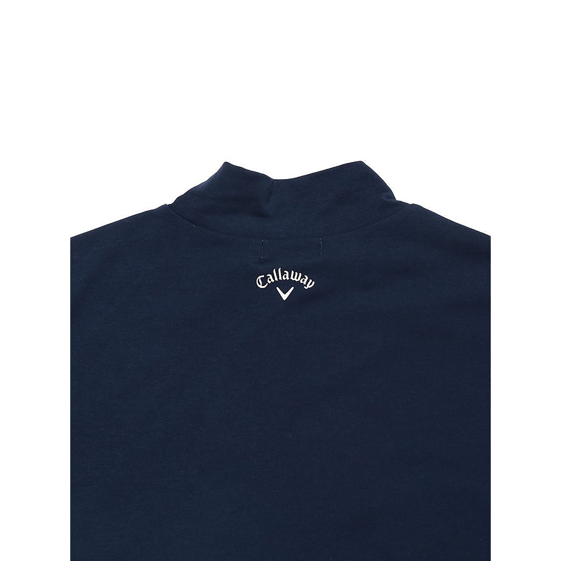 半袖モックネックシャツ