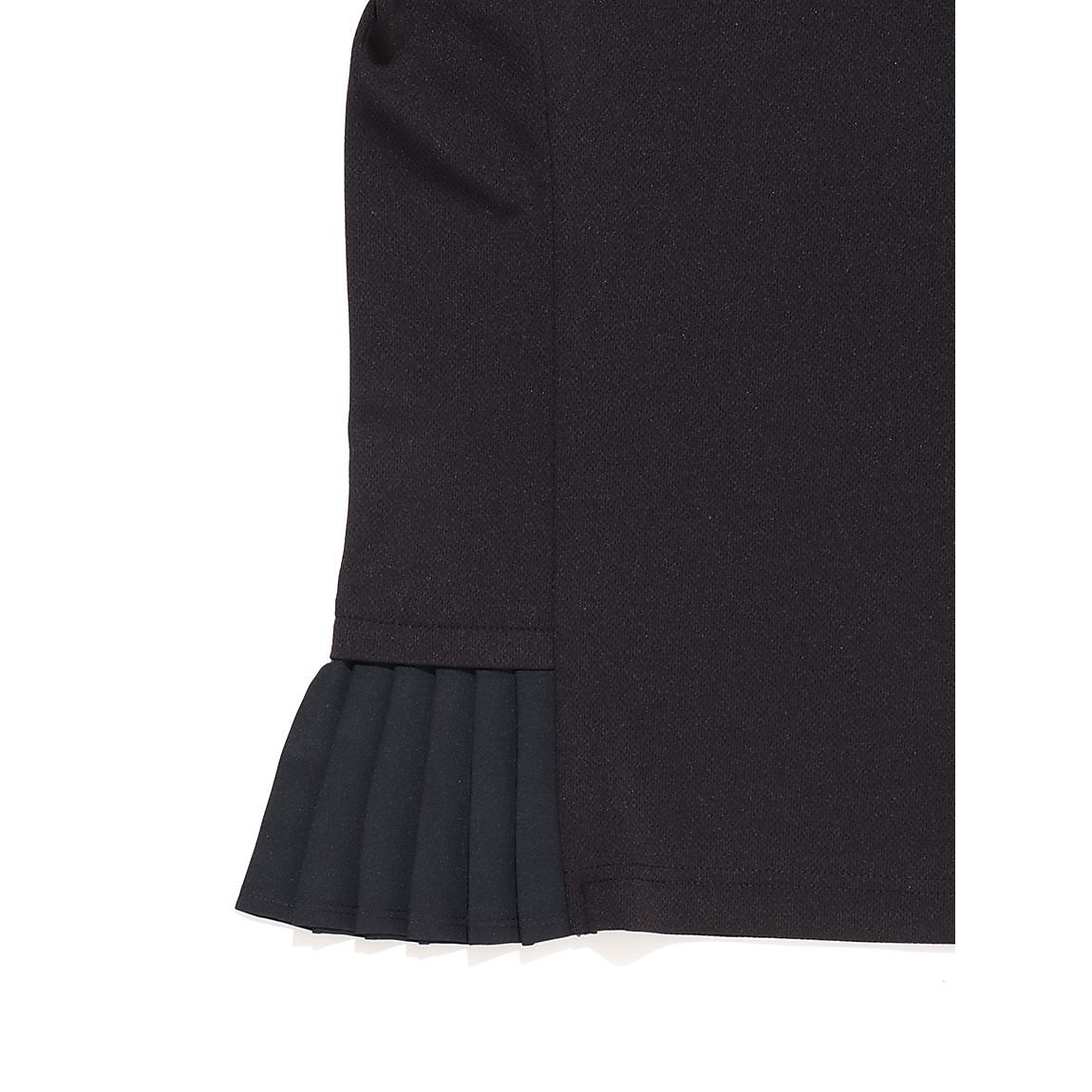 半袖モックネックシャツ