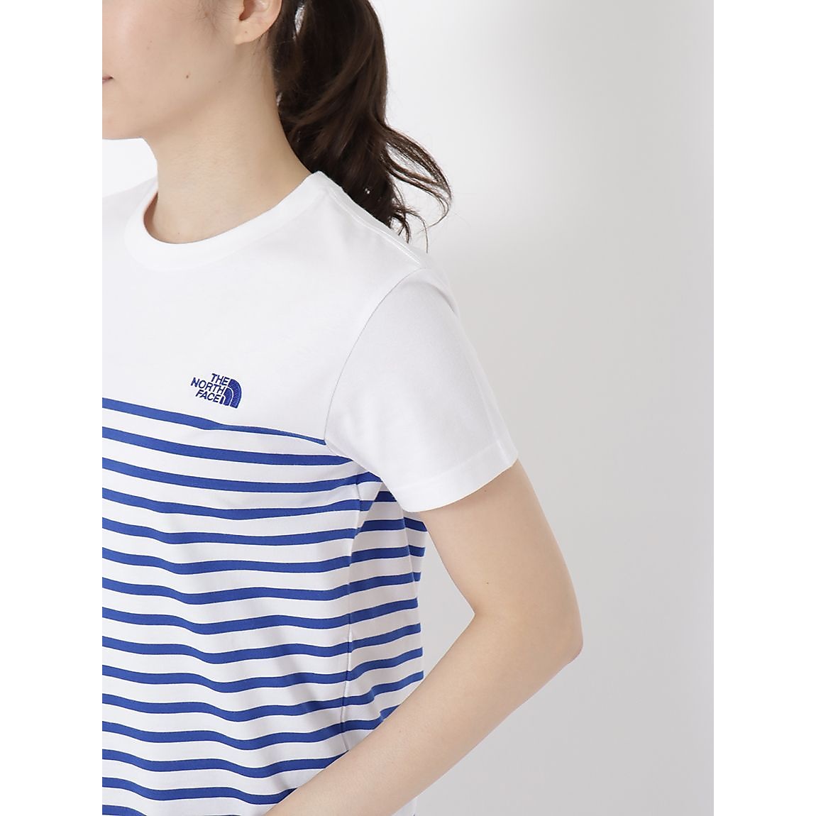 S/S Panel Border Tee (ショートスリーブパネルボーダーティー)