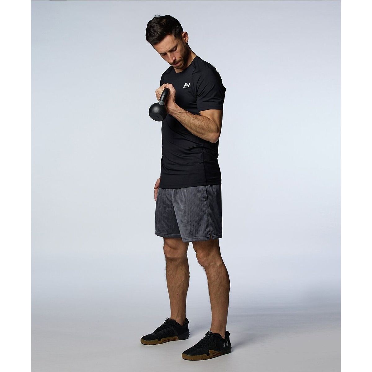 UA HEATGEAR FITTED SHORT SLEEVE SHIRT